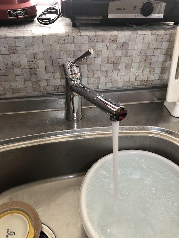 ワンホール水栓 交換